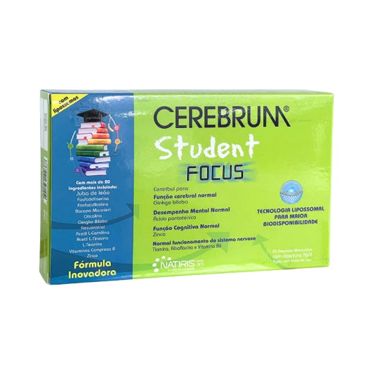 Cerebrum Student Focus (x20 ampoules) - Healtsy