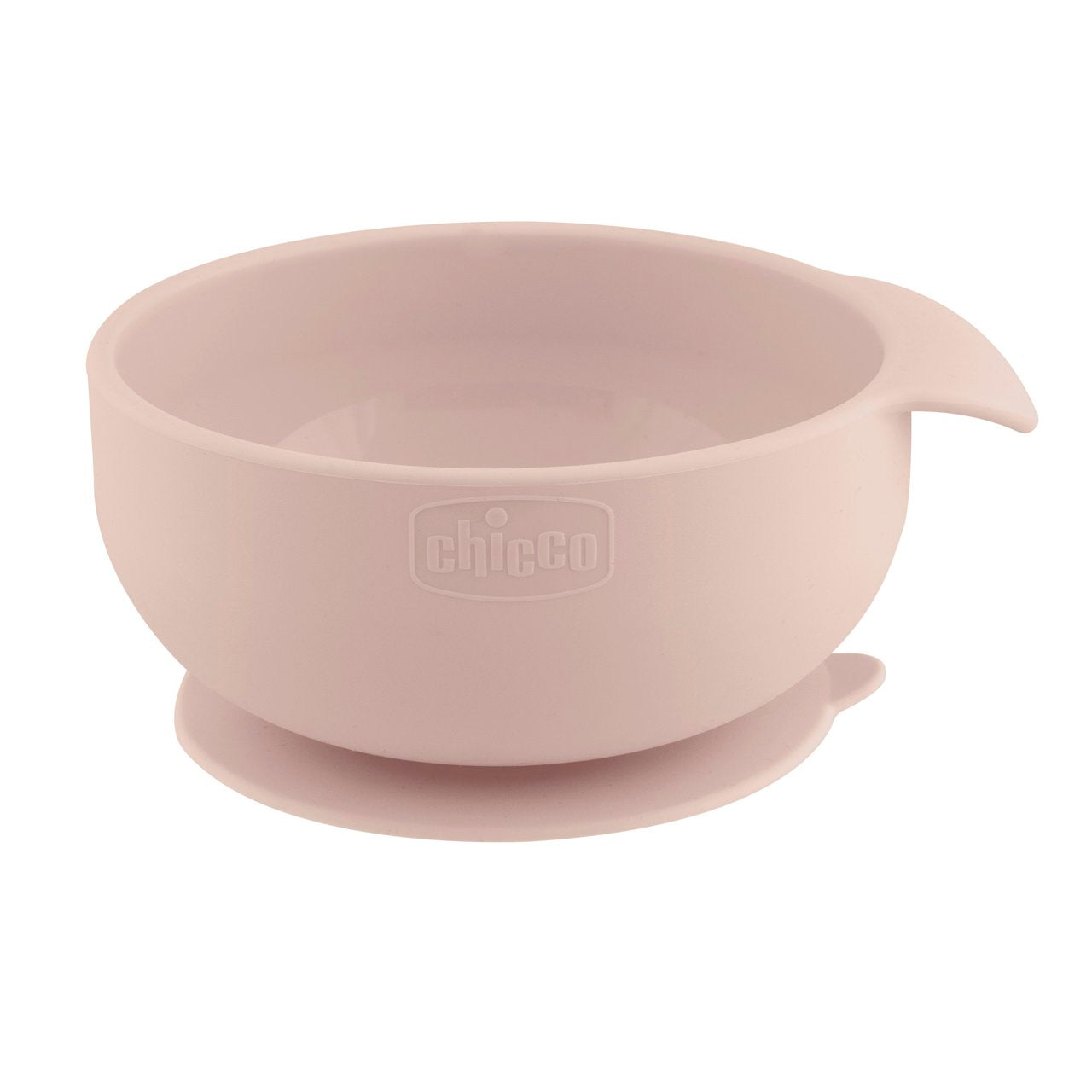 Chicco Silicone Suction Bowl Pink 6M+ (ref. Ch.Ali10221160000) - Healtsy