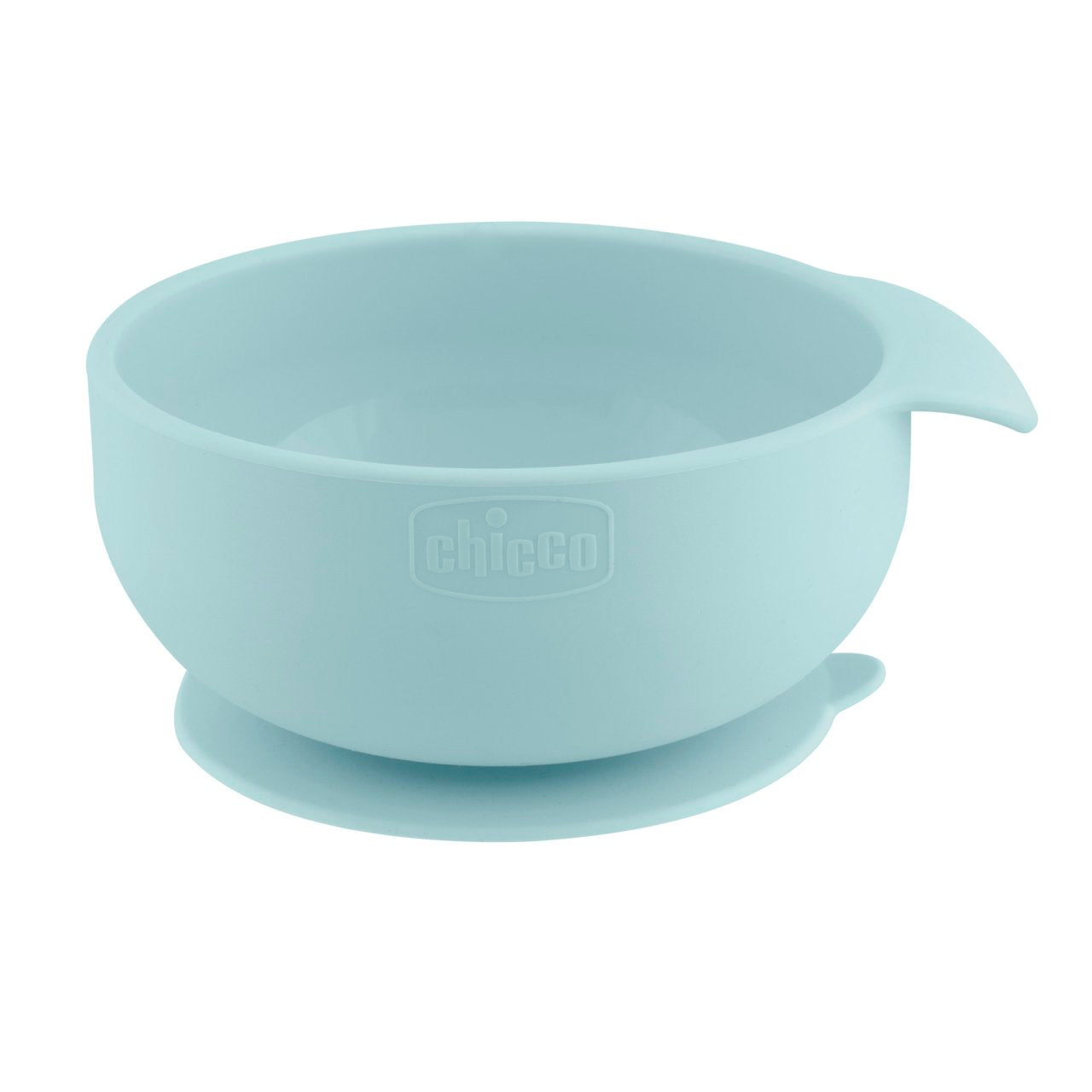 Chicco  Silicone Bowl with Suction Cup Blue 6M+ (ref .Ch.Ali10221260000) - Healtsy
