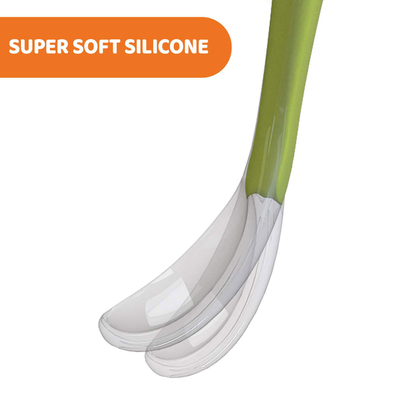 Chicco Silicone Spoon with Case 6M+ (ref. Ch.Ali6828360000) - Healtsy