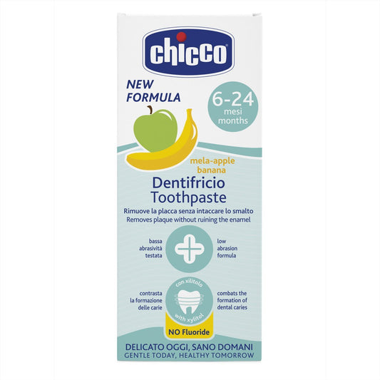Chicco Apple - Banana Toothpaste 6M+ – Buy Now at Healtsy