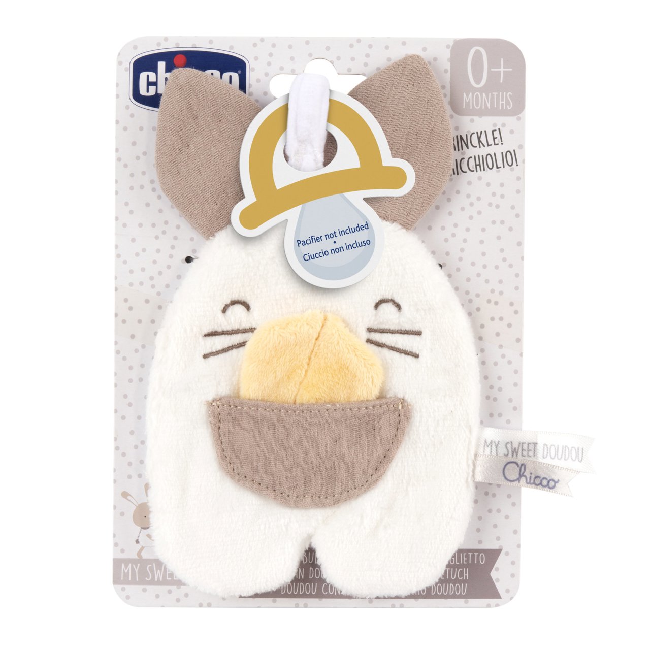 Chicco Bunny Pacifier Holder (ref. Ch.Bri12543000000) - Healtsy