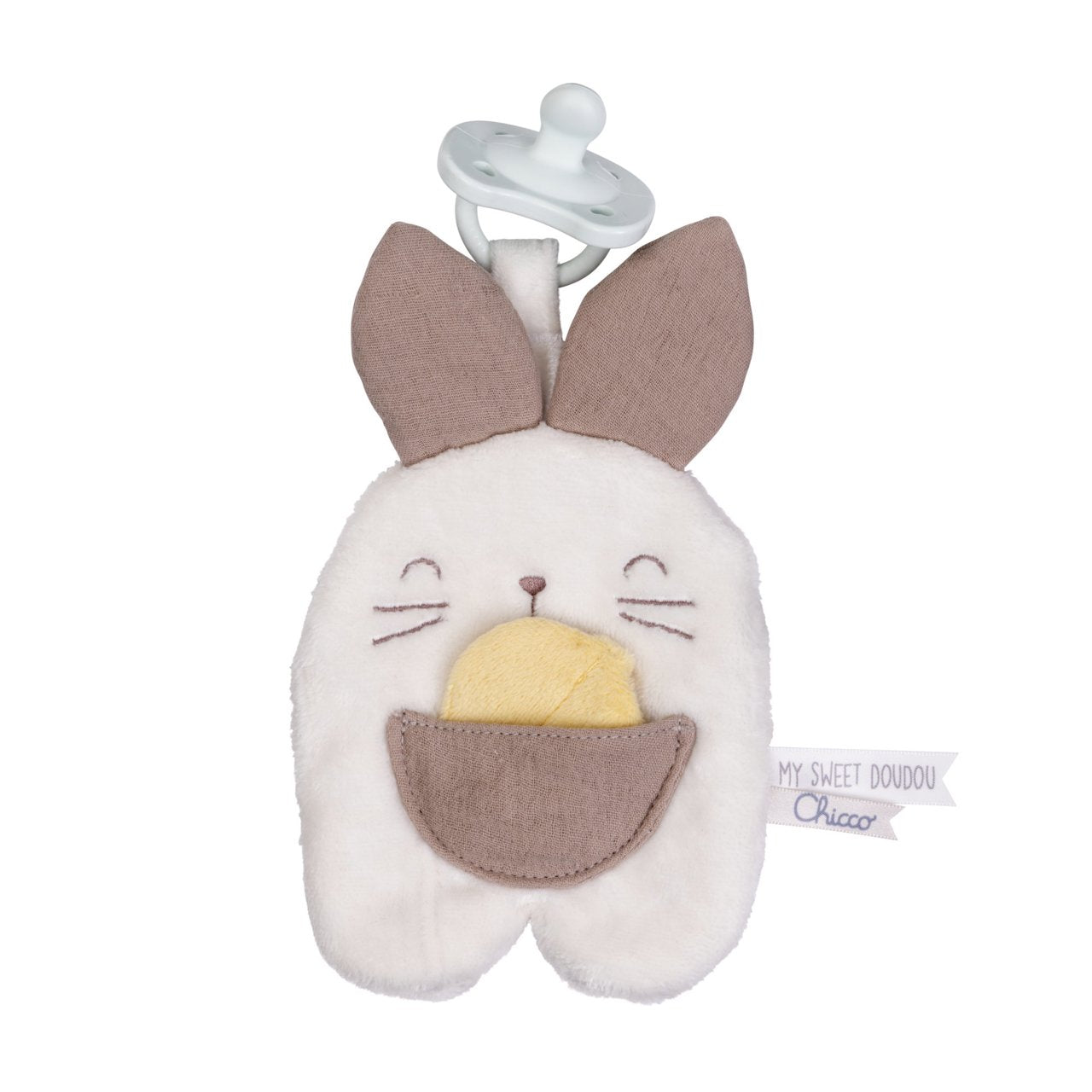 Chicco Bunny Pacifier Holder (ref. Ch.Bri12543000000) - Healtsy