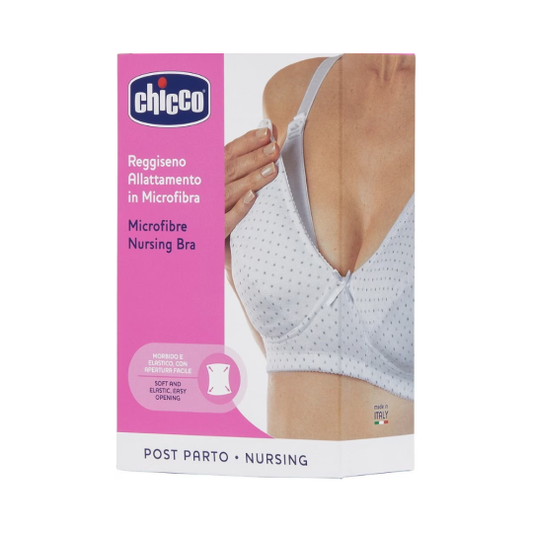 Chicco Microfiber Nursing Bra_5C_ White (ref. Ch.21161000510) - Healtsy