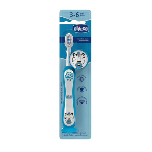 Chicco Toothbrush Milk Tiger_ 3 - 6Y – Buy Now at Healtsy