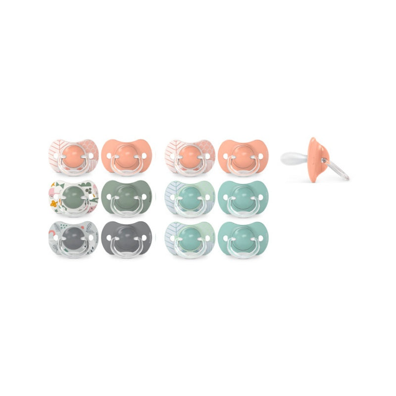 Suavinex Prints Physiological Silicone Pacifier_ 18M+ (x2 units) - Healtsy