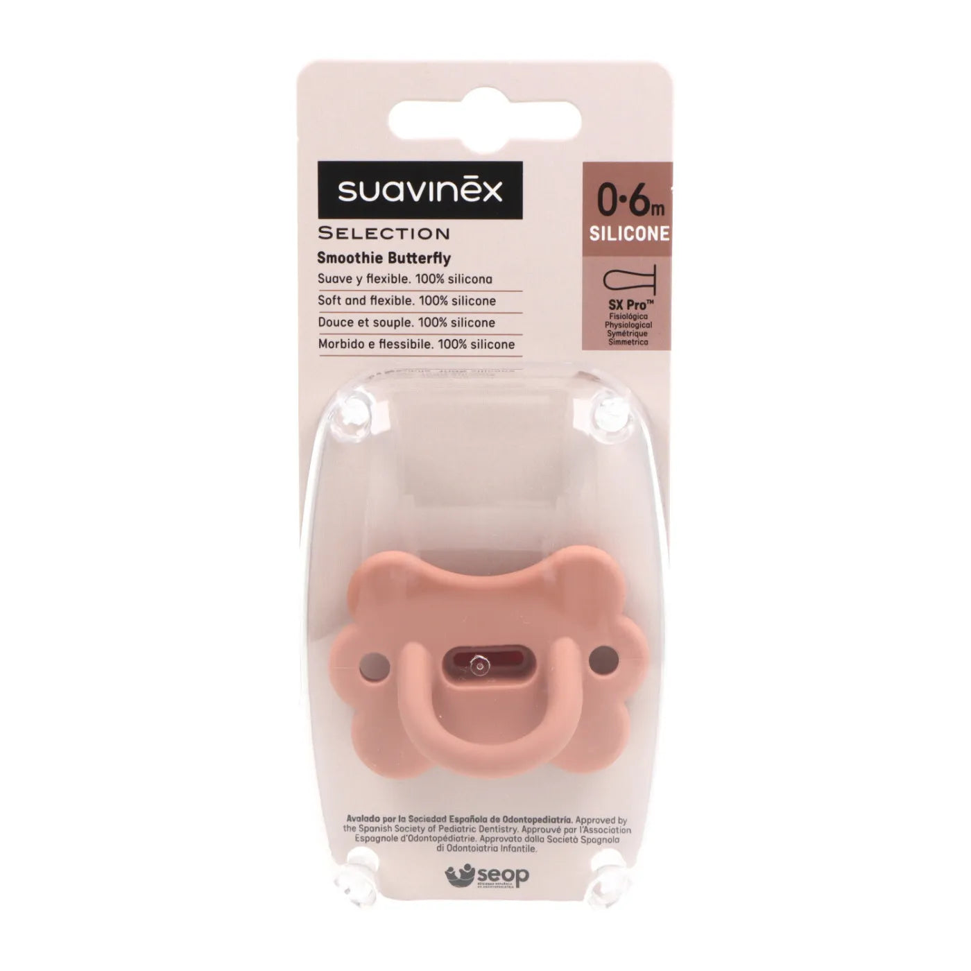 Suavinex Select Smoothie Butterfly Pacifier 0-6M - Healtsy