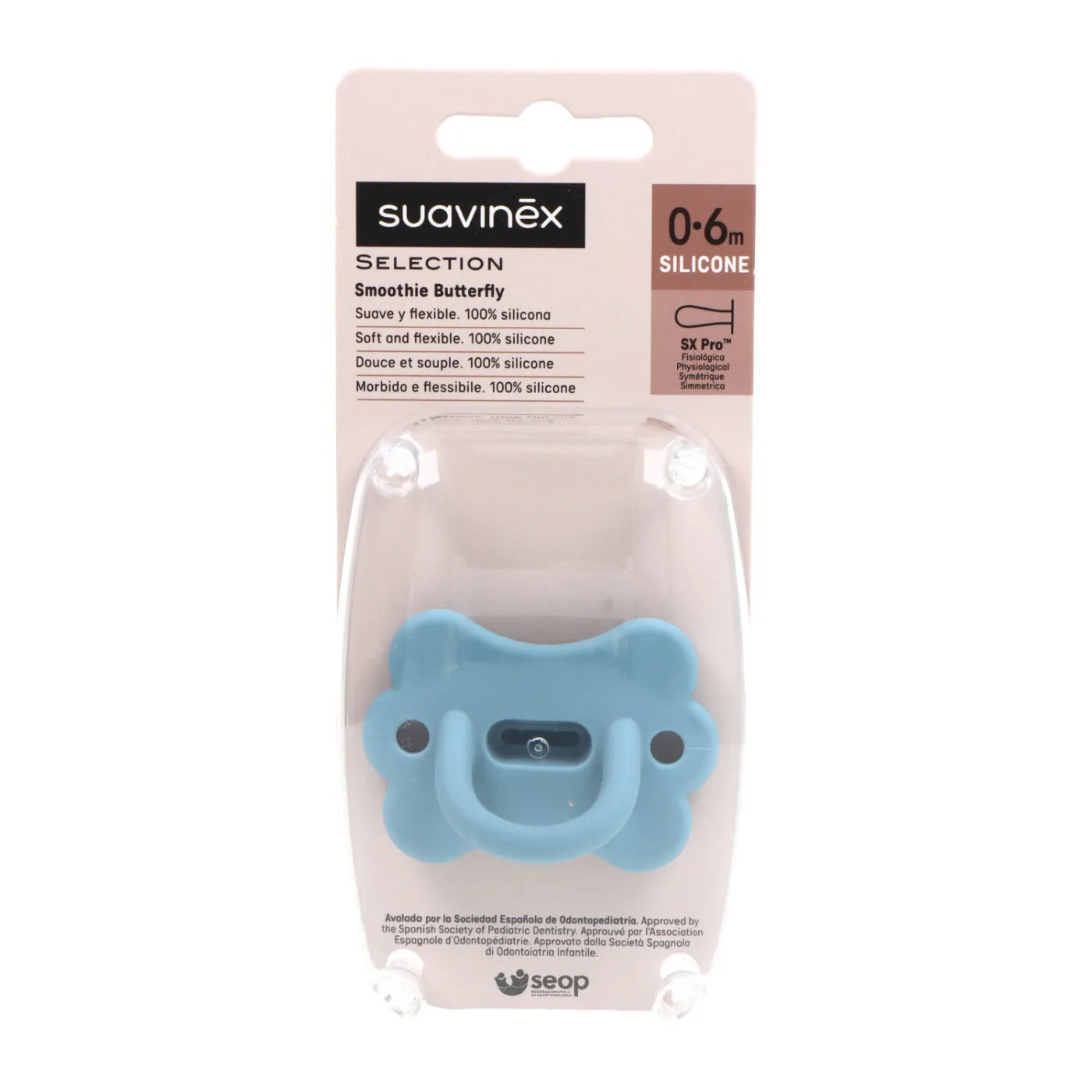 Suavinex Select Smoothie Butterfly Pacifier 0-6M - Healtsy