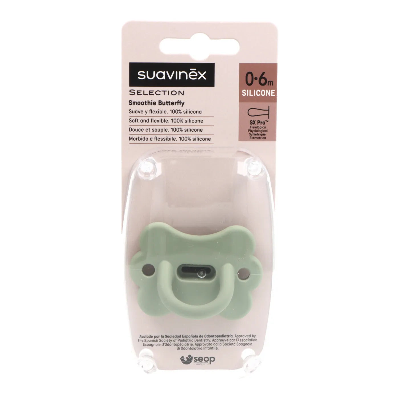 Suavinex Select Smoothie Butterfly Pacifier 0-6M - Healtsy