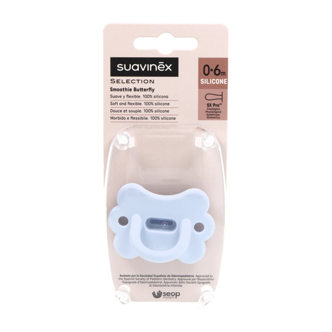 Suavinex Select Smoothie Butterfly Pacifier 0-6M - Healtsy