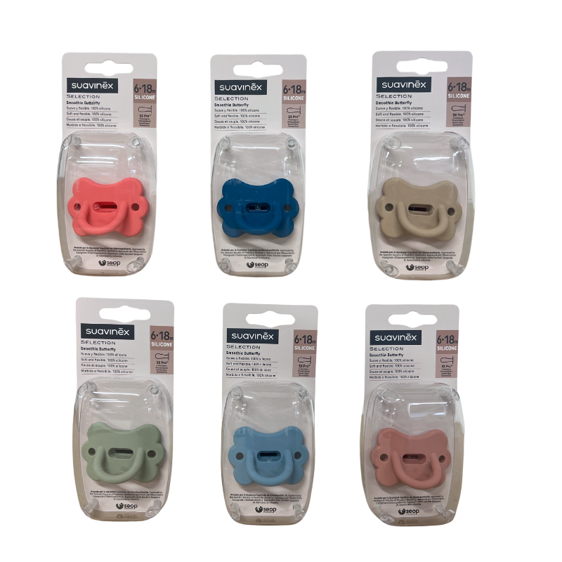 Suavinex Select Smoothie Butterfly Pacifier 6-18M - Healtsy