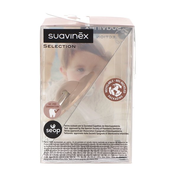 Suavinex Wonder Round Pacifier 6-18 Months - Healtsy
