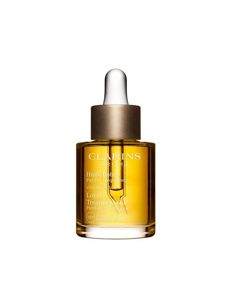 Clarins Huile Lotus Peaux mixes or grasses - 30ml – Buy Now at Healtsy