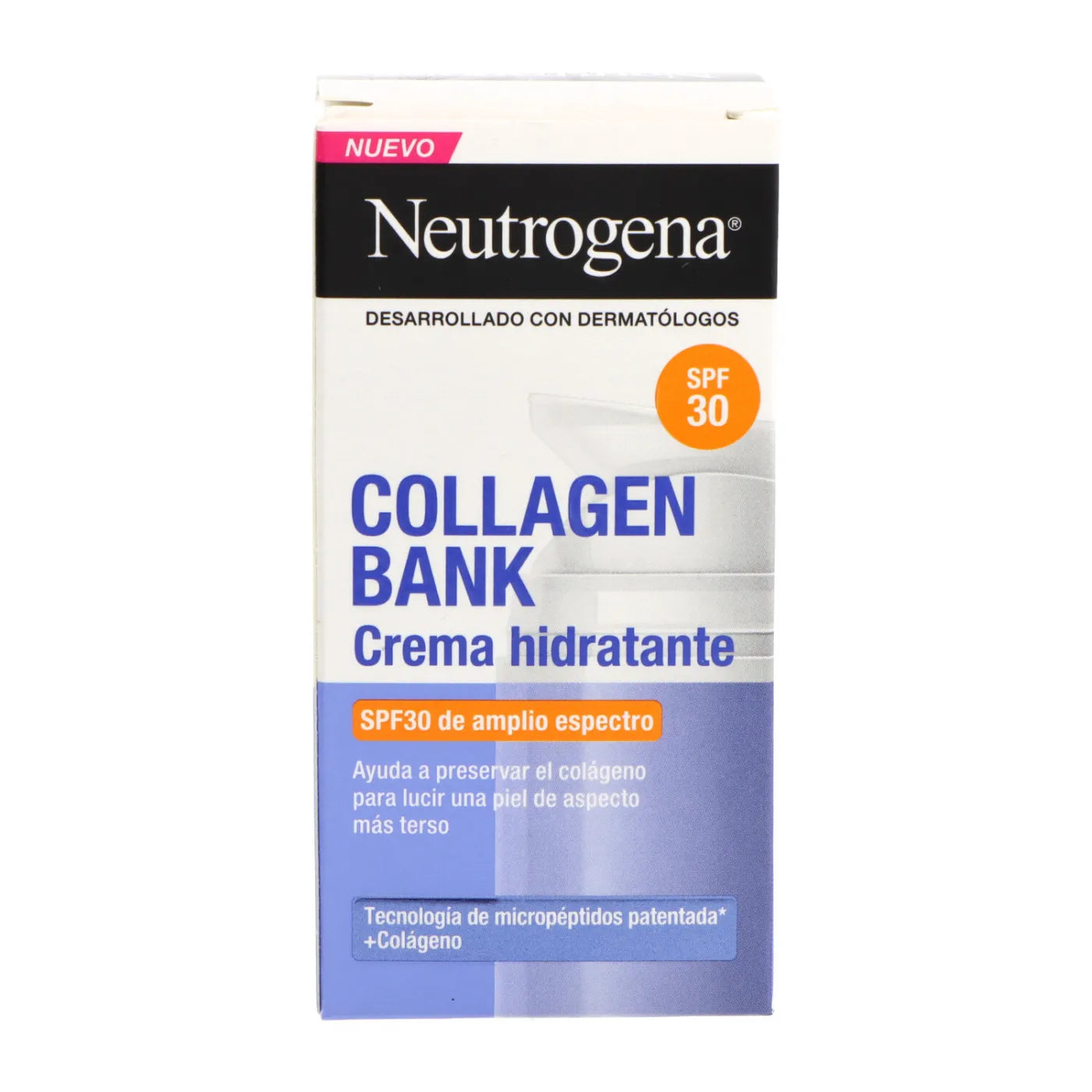 Neutrogena Collagen Bank Moisturizing Cream SPF30 - 50ml - Healtsy