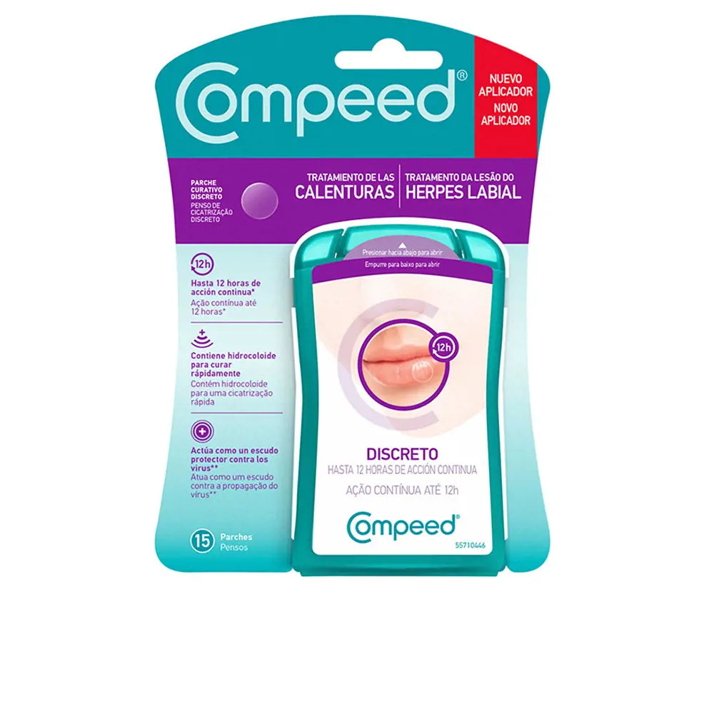 Compeed Herpes Invisible Dressing (x15 units) - Healtsy
