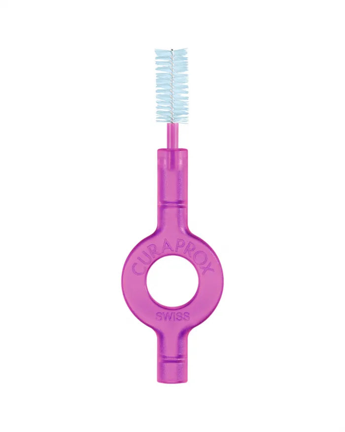 Curaprox Perio Plus Interdental Brush Kit Cps 406 (x5 units) w/ Cable Uhs 451 - Healtsy