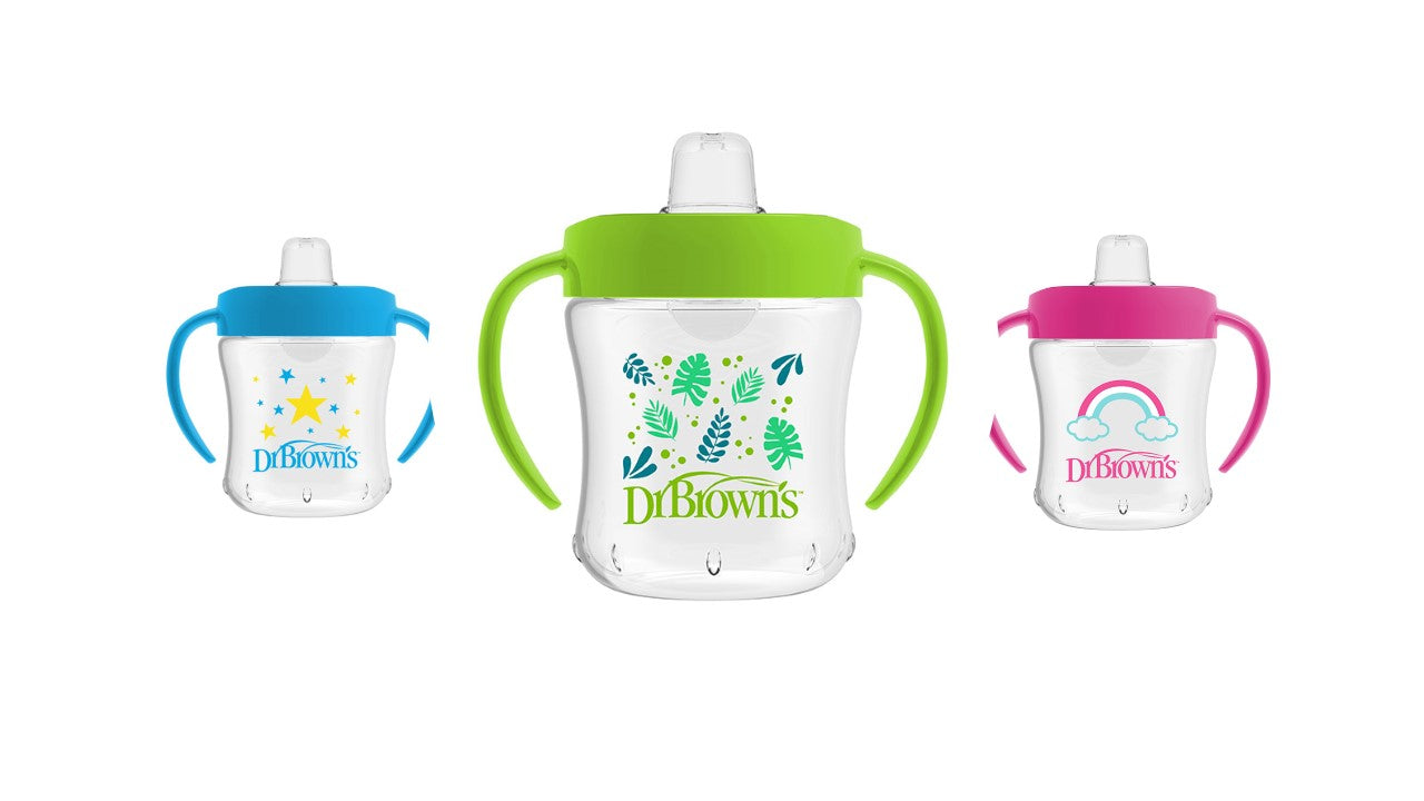 Dr Browns Soft Transition Cup_ + 6months - 180ml - Healtsy