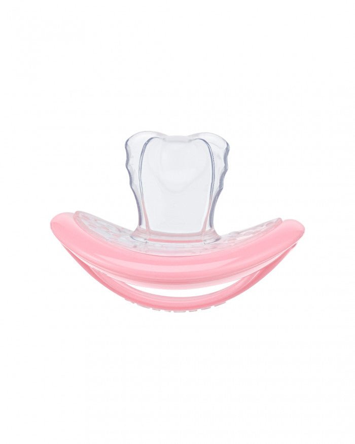 Curaprox Baby Pacifier Silicone Pink Size 0 – Buy Now at Healtsy