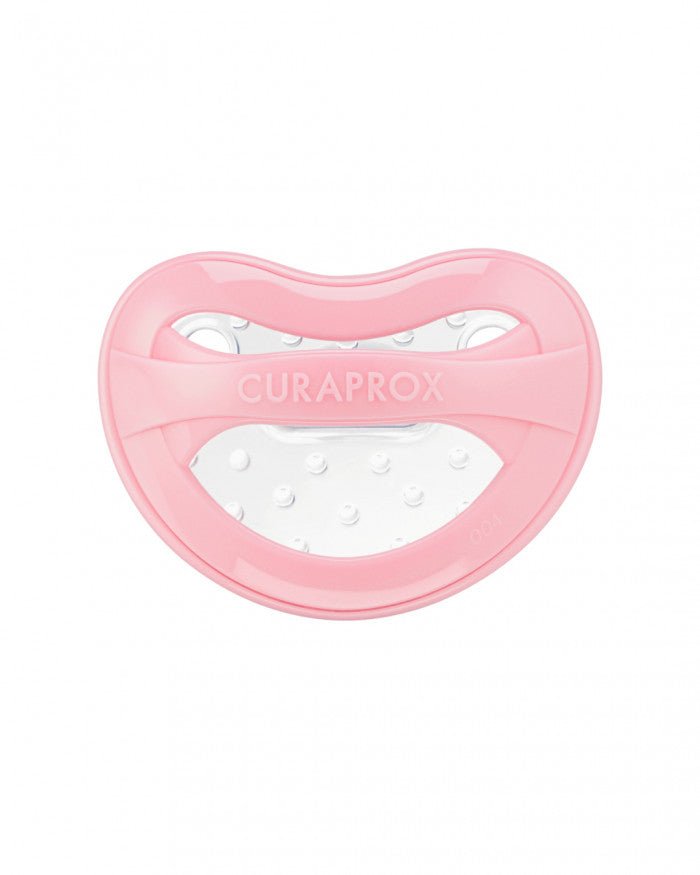 Curaprox Baby Pacifier Silicone Pink Size 0 – Buy Now at Healtsy