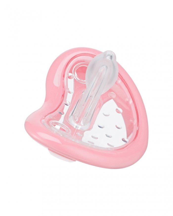 Curaprox Baby Pacifier Silicone Pink Size 0 – Buy Now at Healtsy