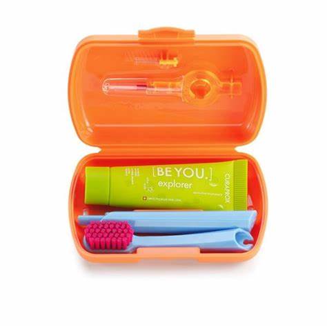 Curaprox Be You Explorer Travel Kit_Orange – Buy Now at Healtsy