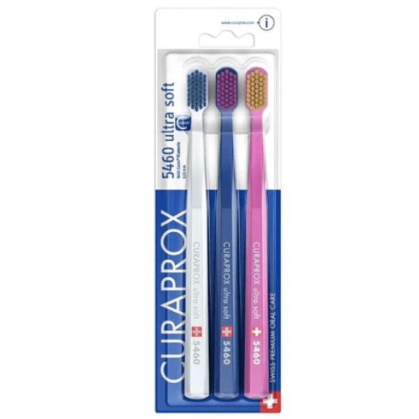 Curaprox Cs5460 Ultra Soft Toothbrushes (x3 units) – Buy Now at Healtsy