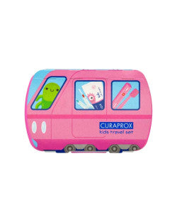 Curaproxi Kids Travel Kit Pink - Healtsy