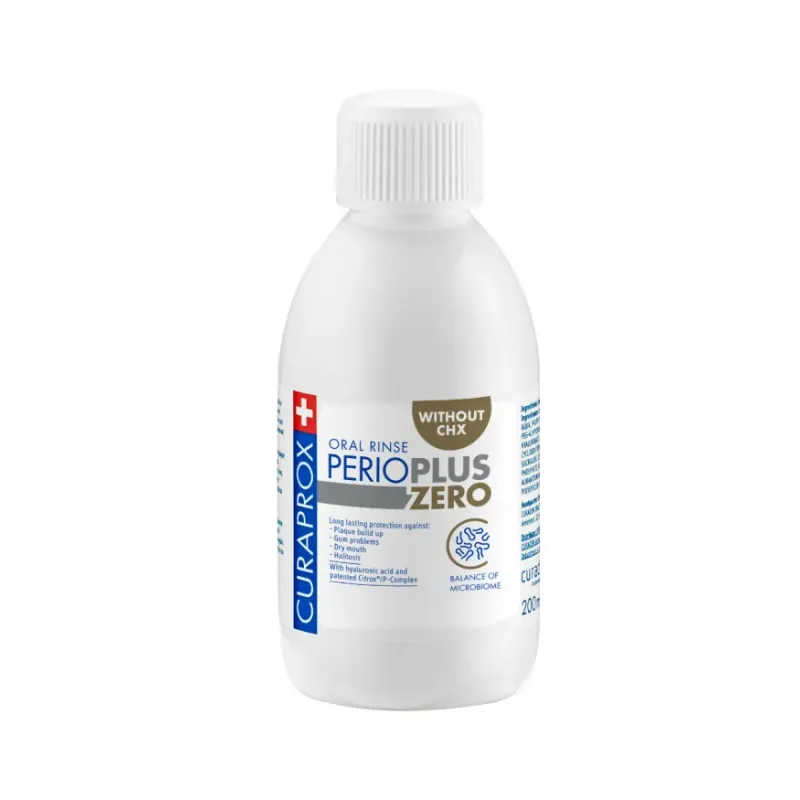 Curaprox Perio Plus+ Zero Mouthwash - 200ml - Healtsy