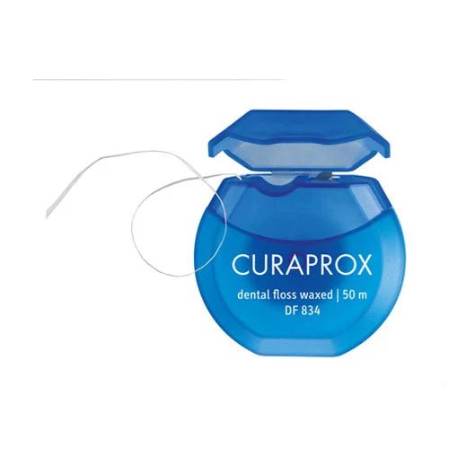 Curaprox Waxed Dental Floss Df834 - 50M – Buy Now at Healtsy