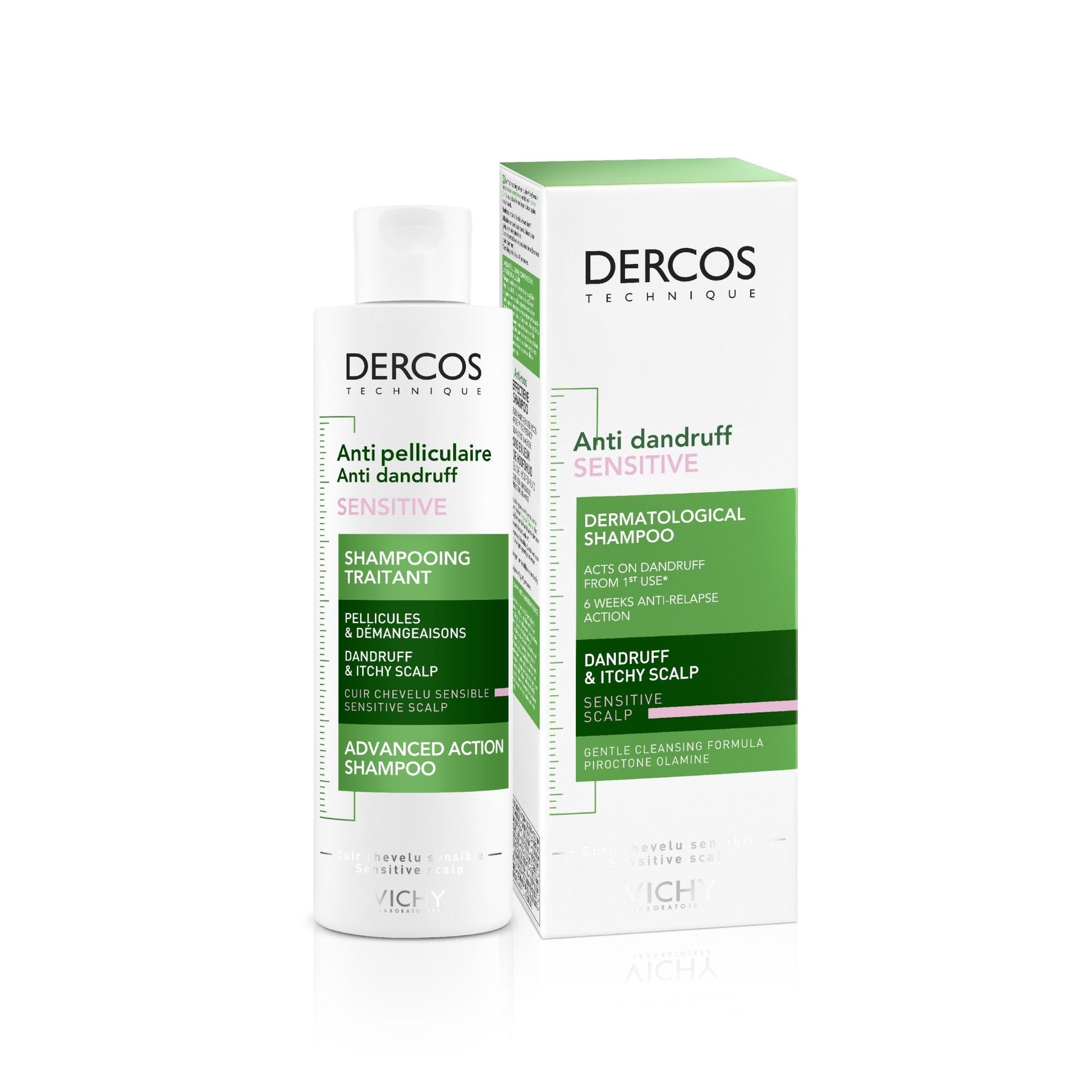 Dercos Anti - Dandruff Sensitive Shampoo - 200ml – Buy Now at Healtsy