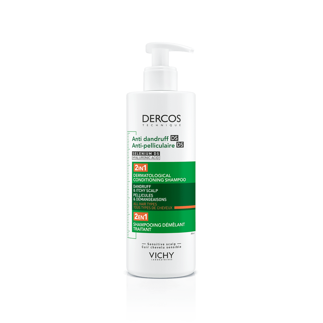Dercos Anti - Dandruff Shampoo 2 in 1 - 400ml – Buy Now at Healtsy