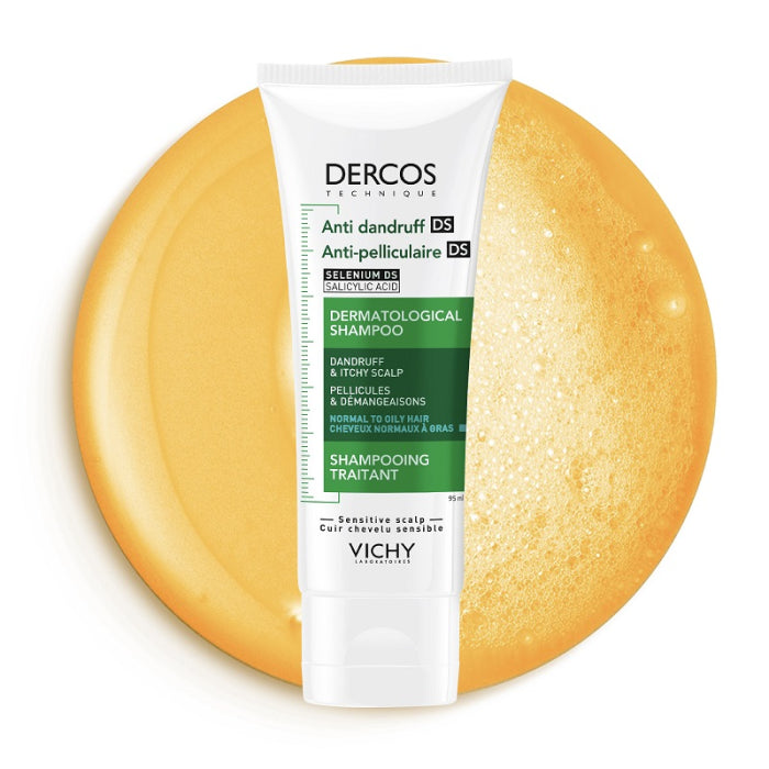 Dercos Anti-Dandruff Shampoo for Oily Dandruff - 95ml - Healtsy