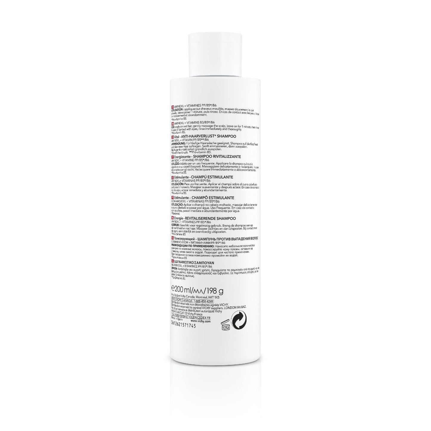 Dercos Stimulating Shampoo - 200ml – Buy Now at Healtsy