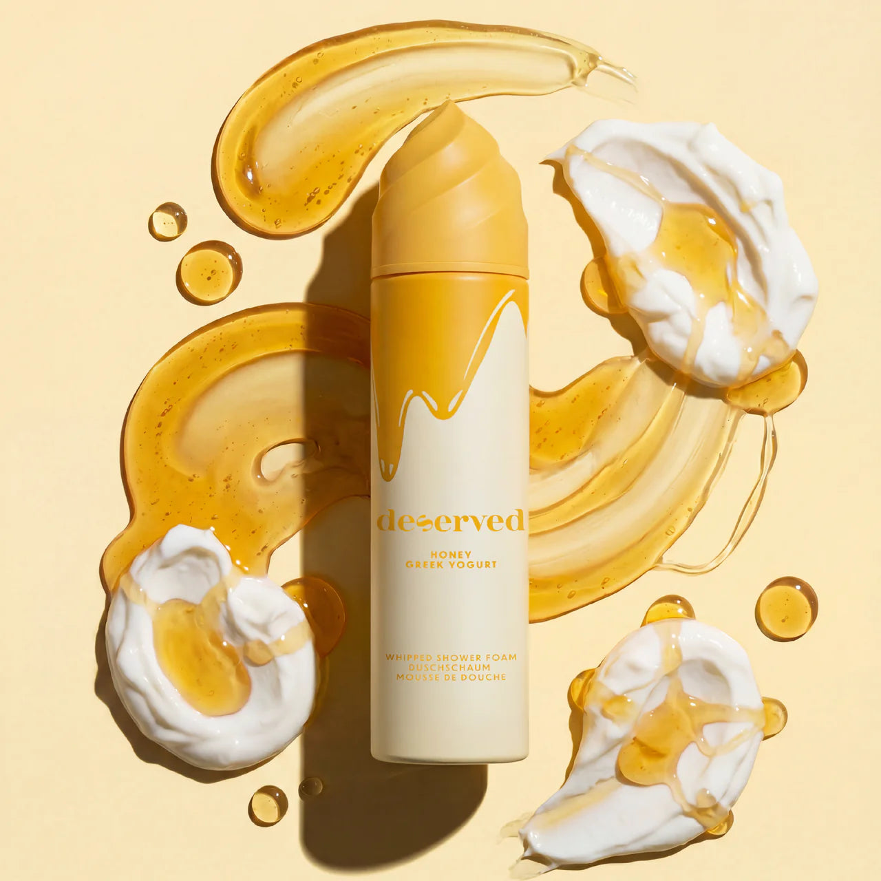 Deserved Honey Greek Yogurt Bath Foam 250ml - Healtsy