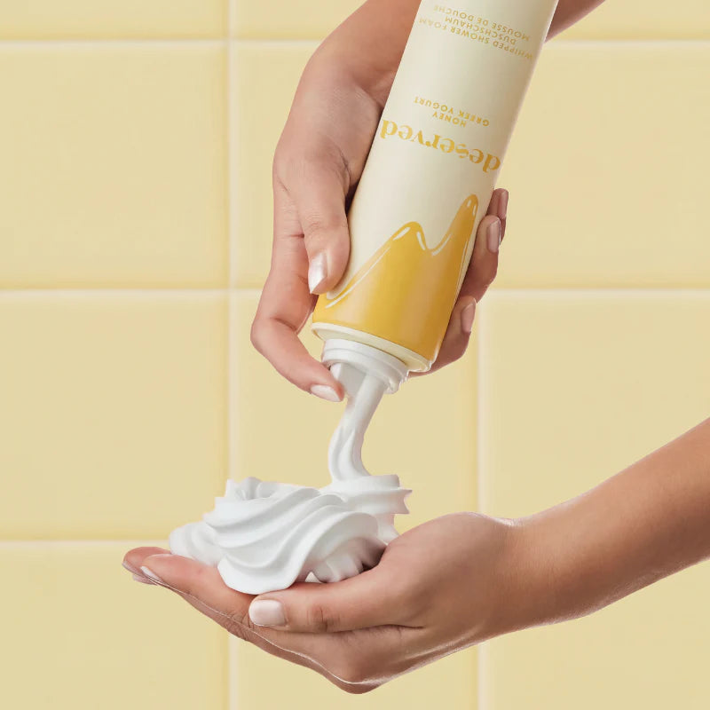 Deserved Honey Greek Yogurt Bath Foam 250ml - Healtsy