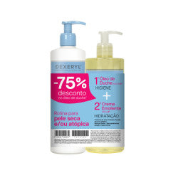 Dexeryl Emollient Cream - 500g + Shower Oil - 500ml (Special Price) - Healtsy