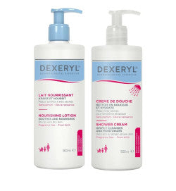 Dexeryl Nourishing Lotion - 500 ml + Shower Cream - 500 ml (Special Price) - Healtsy