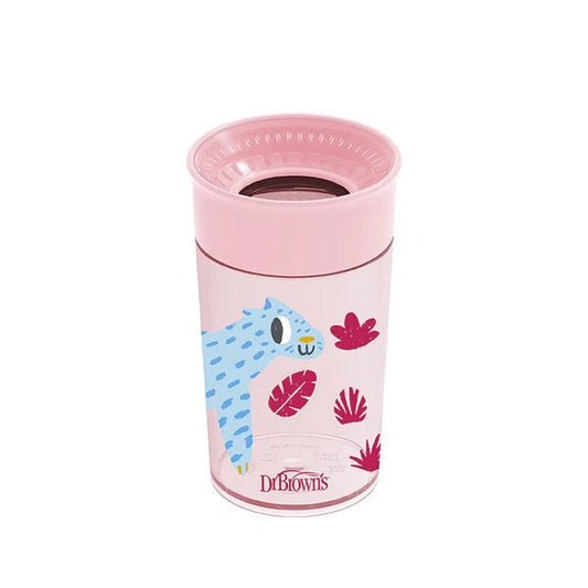 Dr Browns Cheers 360º Cup Without Mouthpiece - 300ml (Pink) 9months + – Buy Now at Healtsy