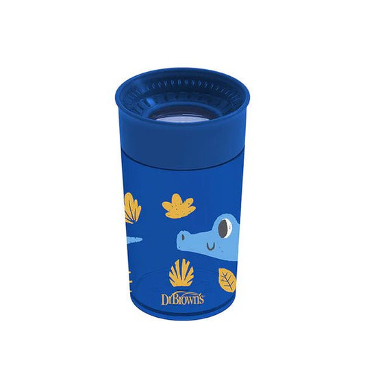 Dr Browns Cheers 360º Cup Without Spout - 300ml (Blue) 9months + – Buy Now at Healtsy