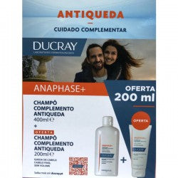 Ducray Anaphase Anti-Hair Loss Shampoo - 400ml + 200ml Offer - Healtsy