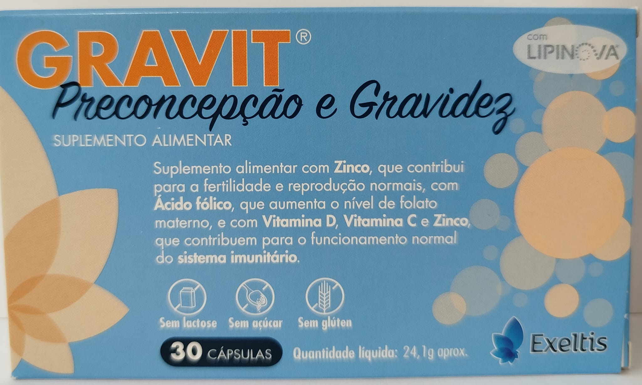 Gravit Preconception & Pregnancy (x30 capsules) - Healtsy