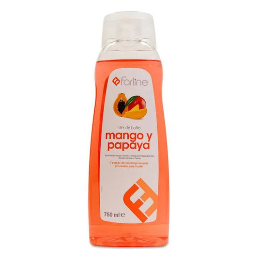 Farline Mango &amp; Papaya Duschgel – 750 ml