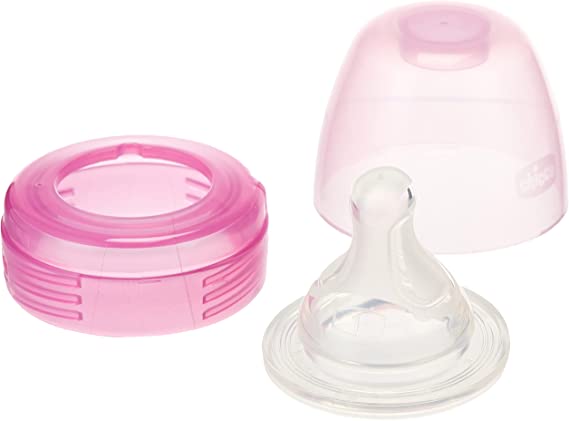 Chicco Bottle Wb Pp Silicone_ Slow - 150ml (Girl) - Healtsy
