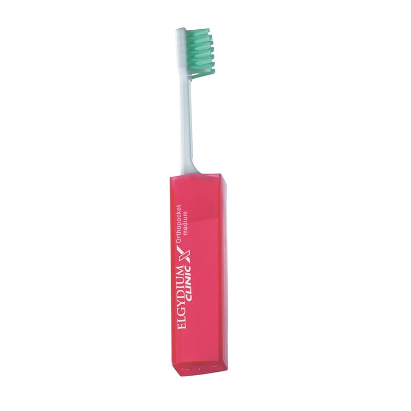 Elgydium Clinic X Toothbrush Ortopocket - Healtsy