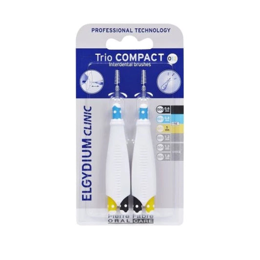 Elgydium Clinic Trio Compact Very Narrow Mixed Interdental Brush - Healtsy