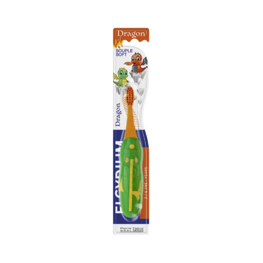 Elgydium Kids Dragon Toothbrush _ 2-6A - Healtsy