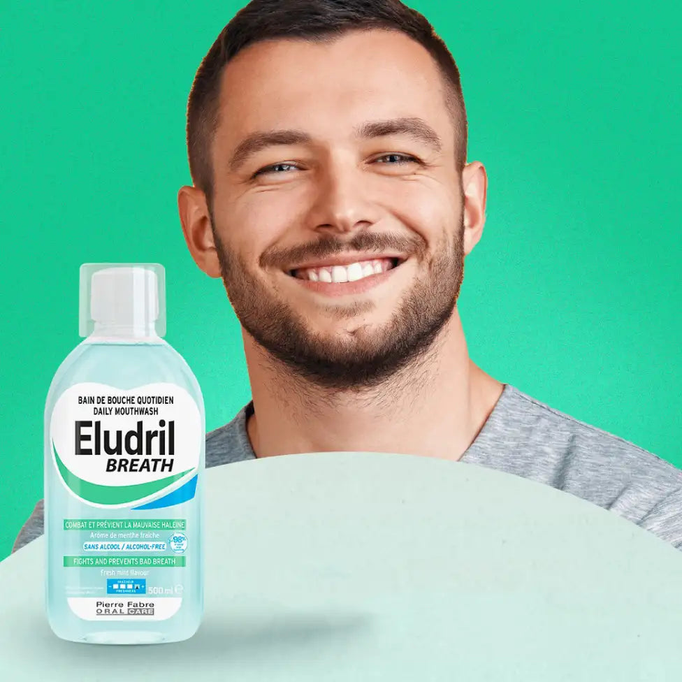 Eludril Breath Mouthwash - 500Ml - Healtsy