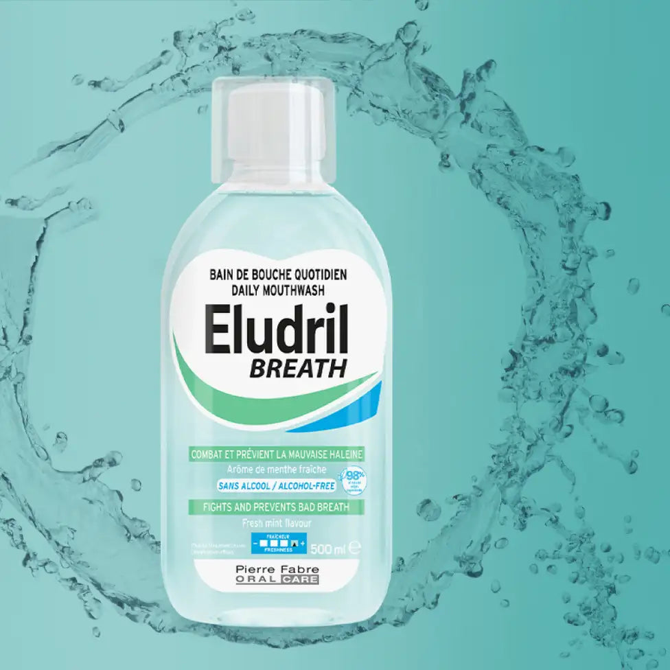 Eludril Breath Mouthwash - 500Ml - Healtsy