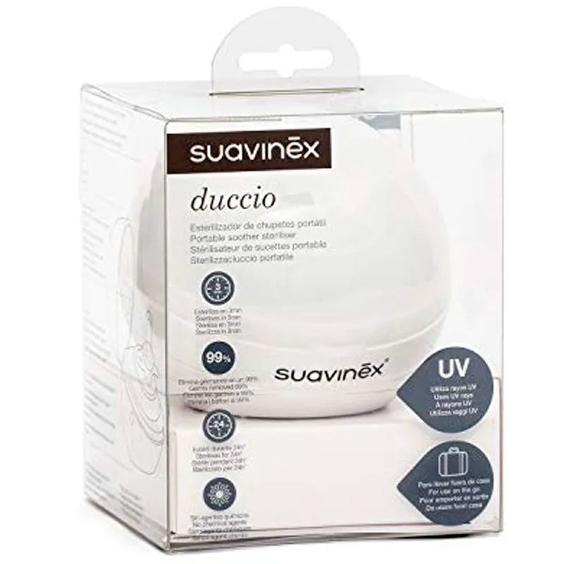 Suavinex Duccio Portable Pacifier Sterilizer - Healtsy