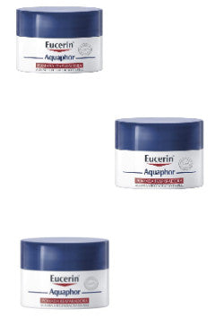 Eucerin Aquaphor Repairing Ointment 7ml (Triple Pack)